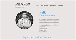 Desktop Screenshot of egeier.com